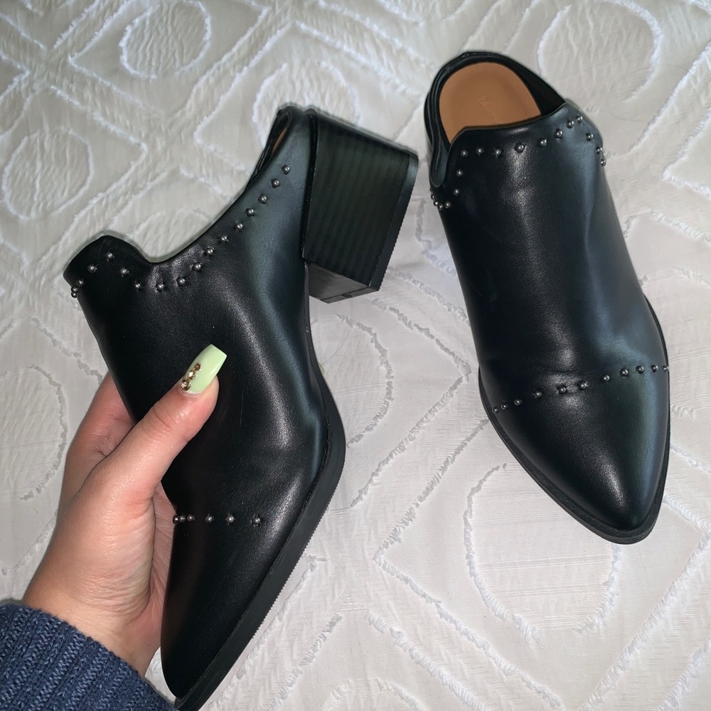 Lucky Brand healed slip ons